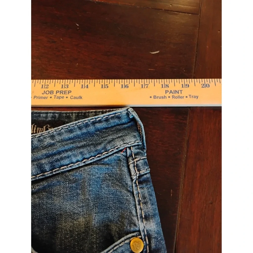Wrangler Rock 47 Mens Slim Boot Jeans Medium Wash Blue 32x34(27) 112327903